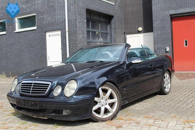 Blauw Occasion 2000 Mercedes CLK230 Avantgarde Cabriolet | € 4.550 (Goede deal) - Afbeelding 1/4