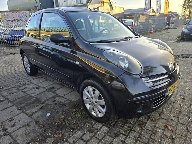 Occasion Nissan Micra Pure 65 PK (47 kW) 2007 Zwart Hatchback