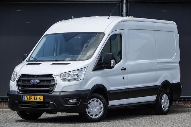 Wit Gebruikt 2021 Ford Transit Trend Van | € 19.950 (Eerlijke prijs) - Afbeelding 1/4