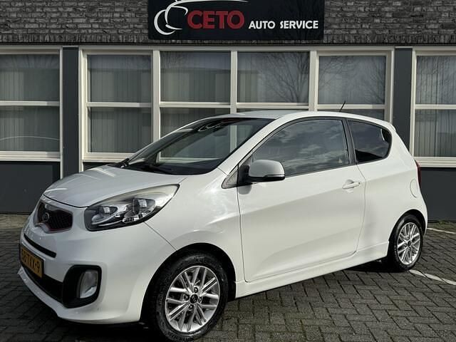 Wit Gebruikt 2012 Kia Picanto Plus Hatchback | € 3.850 (Eerlijke prijs) - Afbeelding 1/4