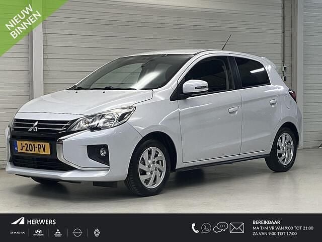 Wit Gebruikt 2020 Mitsubishi Space Star Hatchback | € 12.735 (Iets duurder) - Afbeelding 1/4