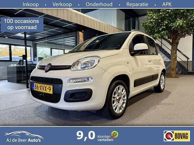 Beige Gebruikt 2012 Fiat Panda Lounge Hatchback | € 4.990 (Eerlijke prijs) - Afbeelding 1/4