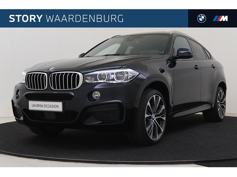 Zwart Gebruikt 2018 BMW X6 Executive SUV | € 59.950 - Afbeelding 1/4