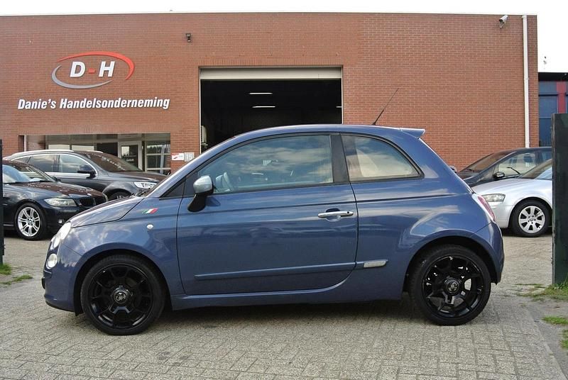 Blauw Gebruikt 2011 Fiat 500 Hatchback | € 2.099 (Super prijs) - Afbeelding 1/4