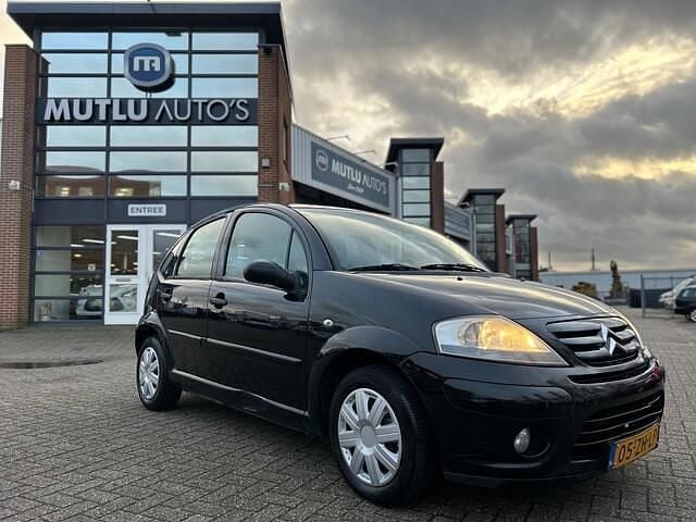 Zwart Gebruikt 2008 Citroën C3 Hatchback | € 1.290 (Goede deal) - Afbeelding 1/4