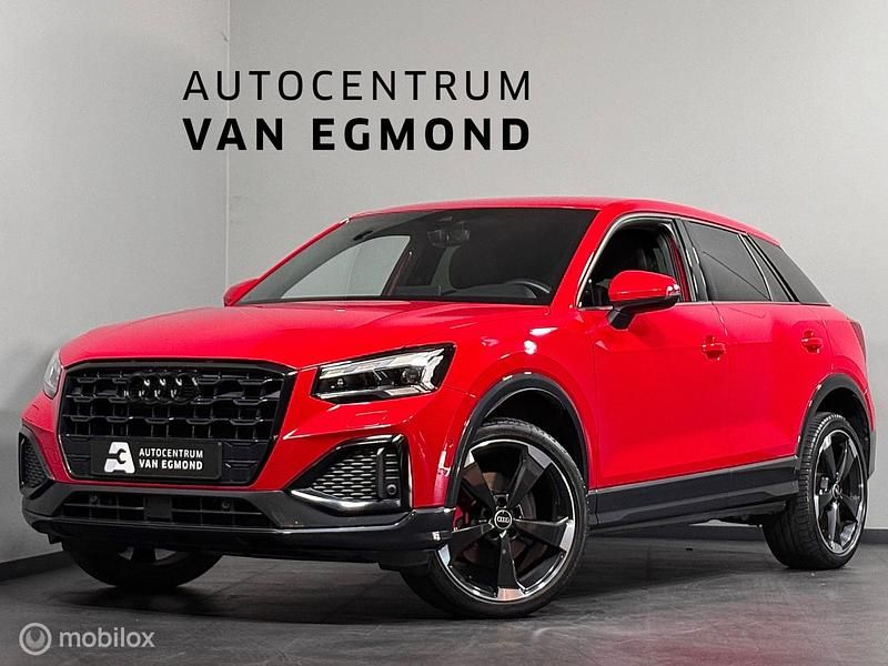 Rood Gebruikt 2021 Audi Q2 S-Line SUV | € 28.999 (Eerlijke prijs) - Afbeelding 1/4