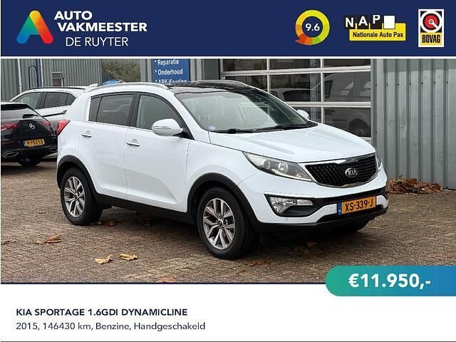 Wit Gebruikt 2015 Kia Sportage SUV | € 11.950 (Eerlijke prijs) - Afbeelding 1/4