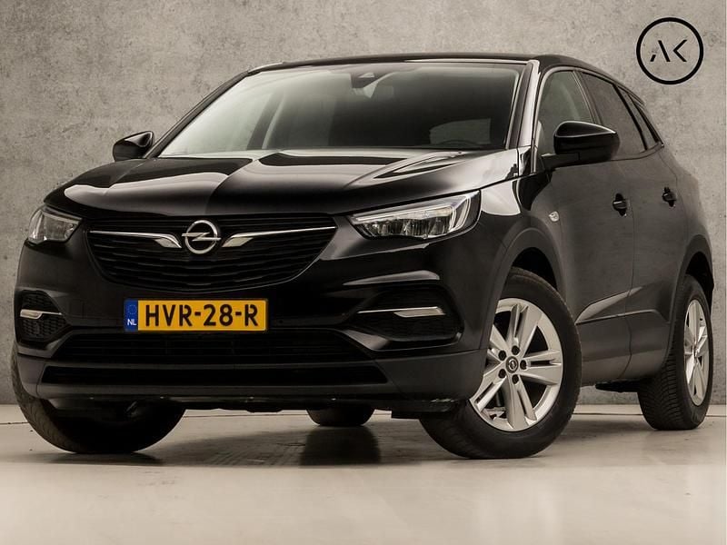 Zwart Gebruikt 2021 Opel Grandland X Sport SUV | € 18.445 (Super prijs) - Afbeelding 1/4
