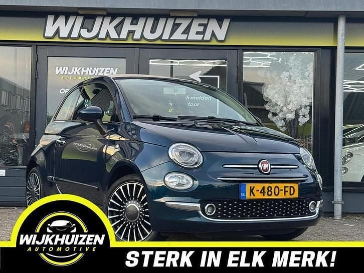 Blauw Occasion 2016 Fiat 500C Lounge Cabriolet | € 7.950 (Super prijs) - Afbeelding 1/4