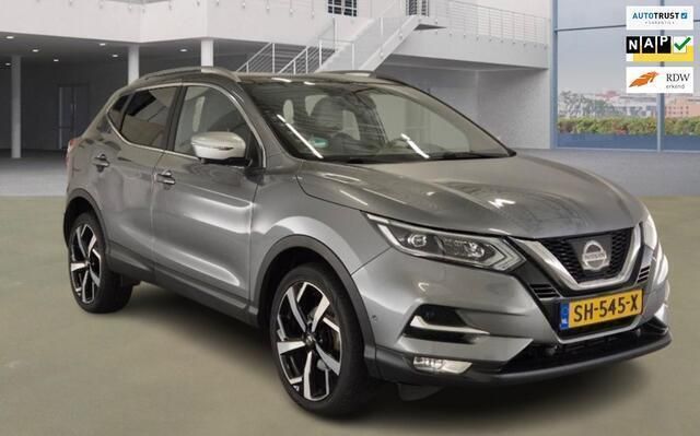 Grijs Gebruikt 2018 Nissan Qashqai Tekna+ SUV | € 15.244 (Eerlijke prijs) - Afbeelding 1/4