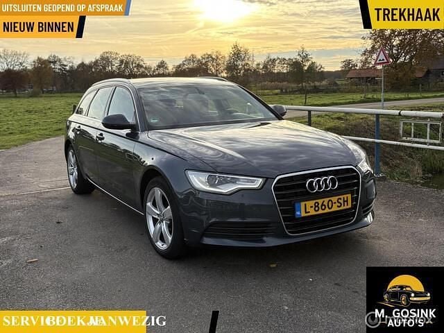 Blauw Gebruikt 2012 Audi A6 Proline Stationwagen | € 8.499 (Super prijs) - Afbeelding 1/4