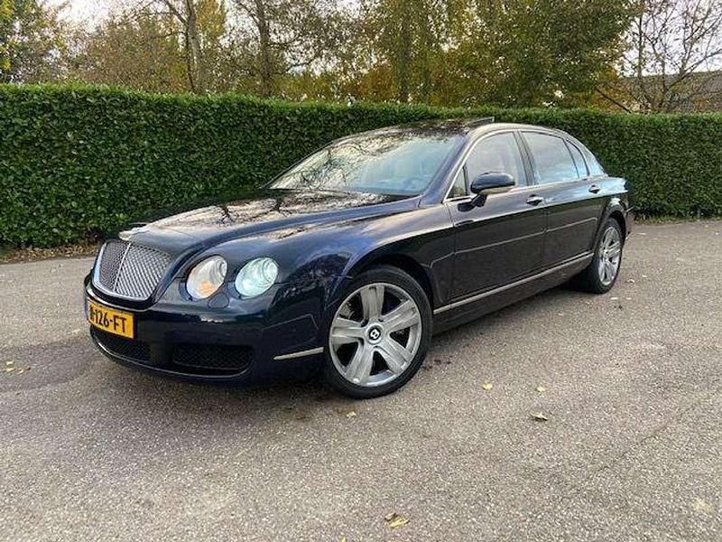 Occasion Bentley Continental Flying Spur 562 PK (413 kW) 2006 Blauw, metallic lak Sedan