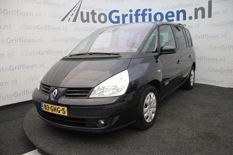 Blauw (metallic) Gebruikt 2008 Renault Espace Expression MPV | € 3.290 (Eerlijke prijs) - Afbeelding 1/4