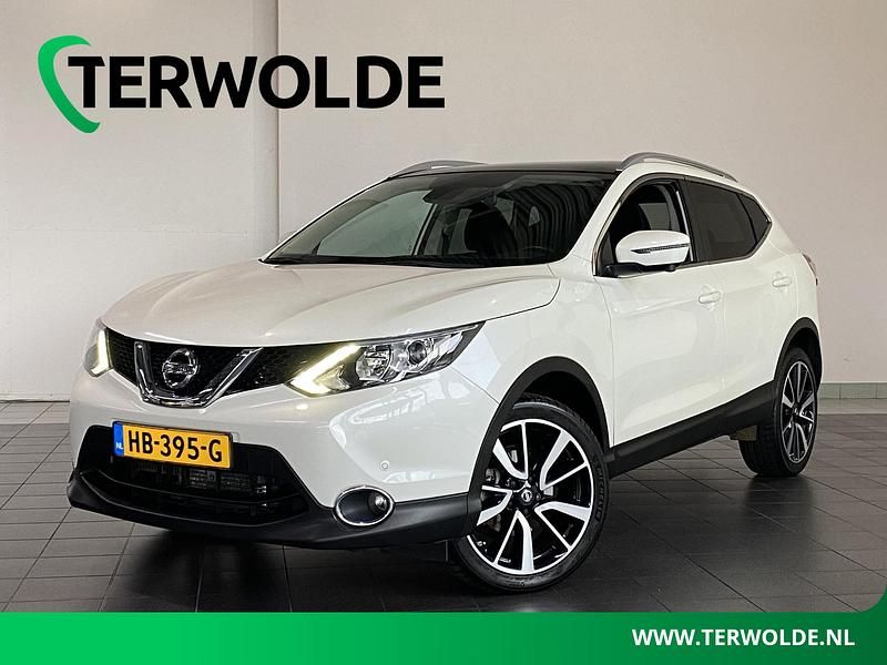 Wit Occasion 2015 Nissan Qashqai SUV | € 13.840 (Eerlijke prijs) - Afbeelding 1/4