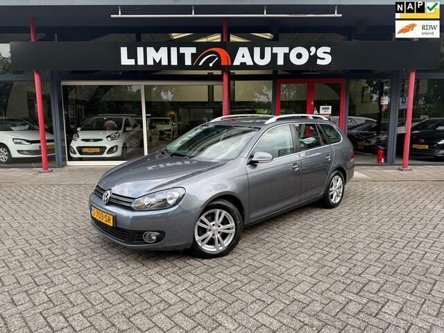 Grijs Gebruikt 2010 VW Golf VI Highline Stationwagen | € 6.999 (Eerlijke prijs) - Afbeelding 1/4