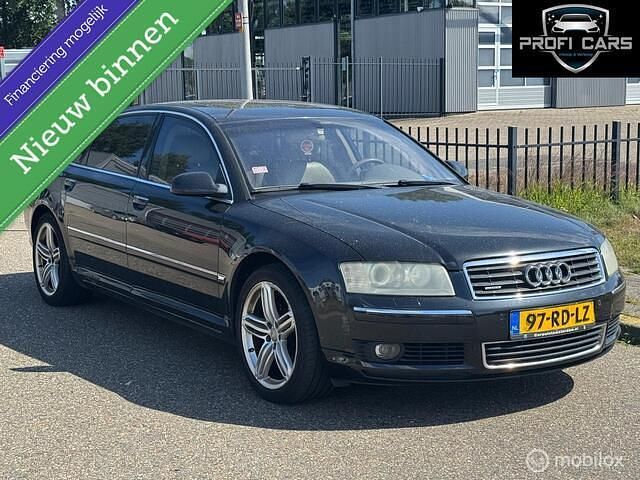 Zwart Gebruikt 2003 Audi A8L Proline Sedan | € 2.950 - Afbeelding 1/4