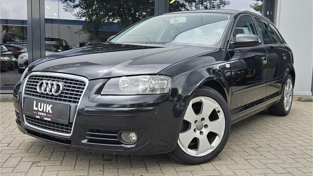 Zwart Gebruikt 2007 Audi A3 Sportback Ambition Hatchback | € 3.400 (Eerlijke prijs) - Afbeelding 1/4