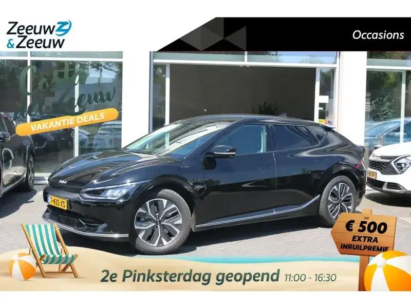Aurora black pearl m Gebruikt 2023 Kia EV6 4 SUV | € 43.445 (Eerlijke prijs) - Afbeelding 1/4