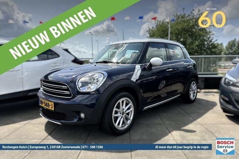 Blauw Gebruikt 2016 Mini Cooper Countryman Pepper SUV | € 10.950 (Eerlijke prijs) - Afbeelding 1/3