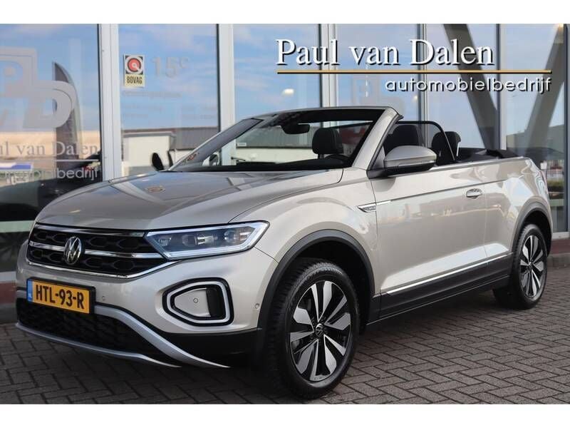 Grijs Gebruikt 2024 VW T-Roc Cabriolet S Cabriolet | € 33.920 (Super prijs) - Afbeelding 1/4