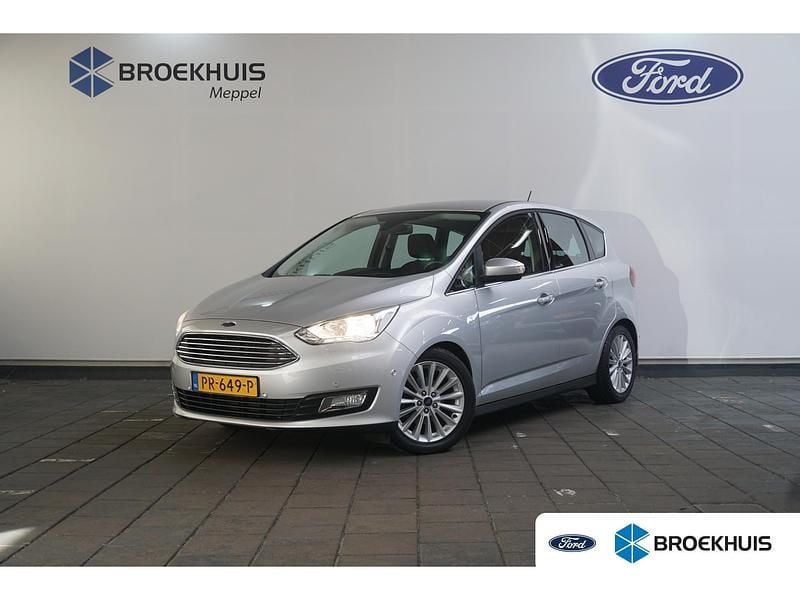 Grijs Gebruikt 2017 Ford C-MAX Titanium MPV | € 14.895 (Eerlijke prijs) - Afbeelding 1/4