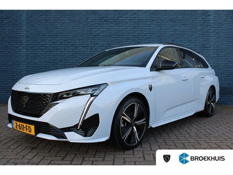 Wit, metallic lak Gebruikt 2024 Peugeot 308 GTi Stationwagen | € 27.400 (Super prijs) - Afbeelding 1/4