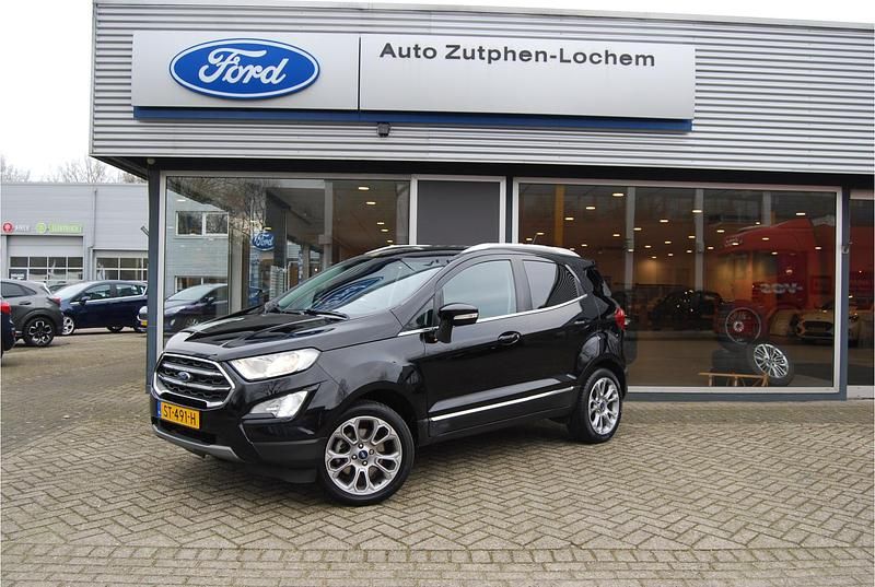 Occasion Ford Ecosport Titanium 127 PK (93 kW) 2018 Zwart SUV