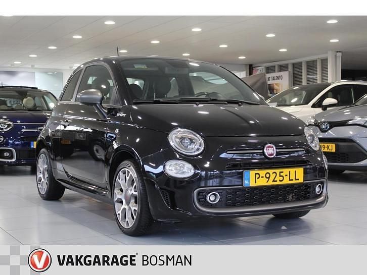 Zwart Occasion 2022 Fiat 500 Sport Hatchback | € 13.700 (Eerlijke prijs) - Afbeelding 1/4