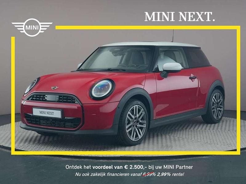 Rood Nieuw 2025 Mini Cooper Classic Hatchback | € 30.990 (Super prijs) - Afbeelding 1/4