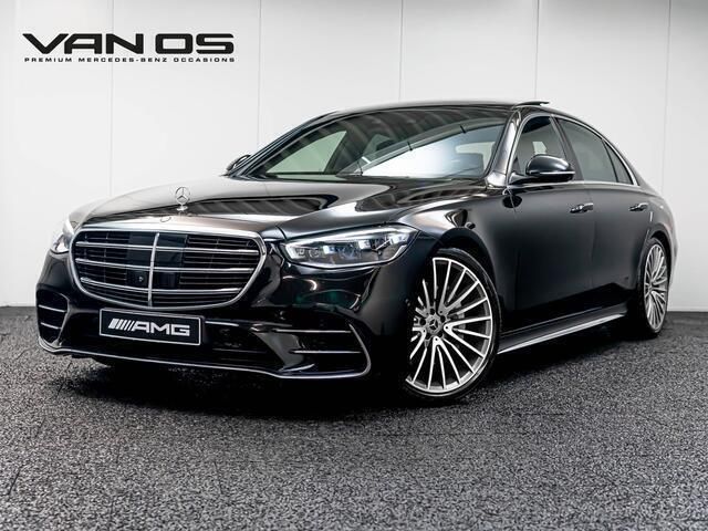 Zwart Gebruikt 2024 Mercedes S450 AMG line Sedan | € 154.995 - Afbeelding 1/4
