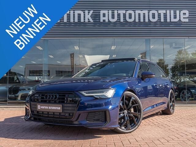 Blauw Occasion 2019 Audi A6 S-Line Stationwagen | € 41.940 (Eerlijke prijs) - Afbeelding 1/3