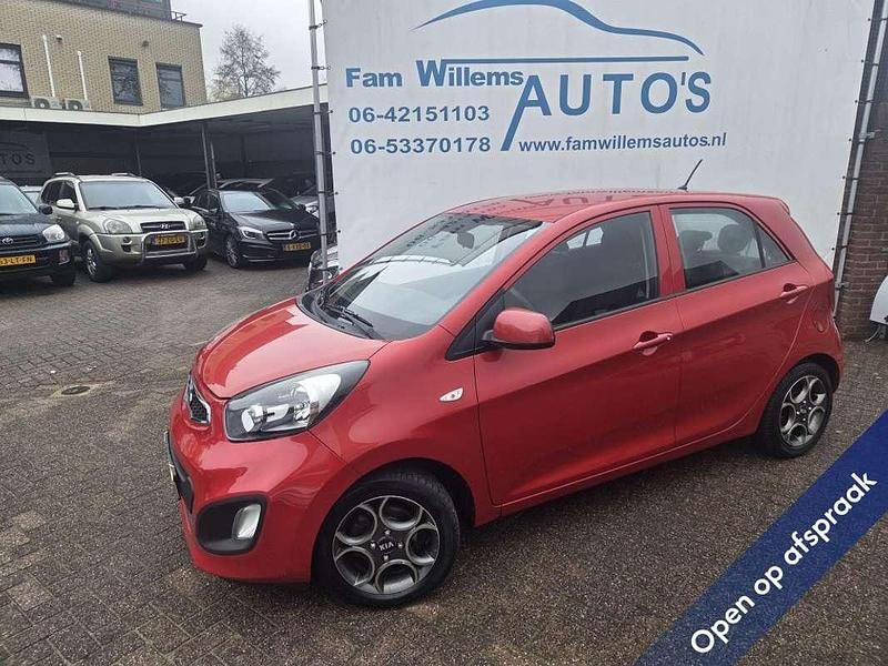 Rood Gebruikt 2012 Kia Picanto Comfort Hatchback | € 4.499 (Eerlijke prijs) - Afbeelding 1/4