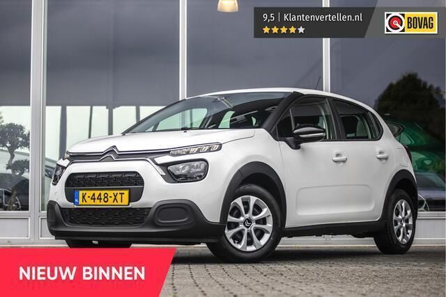 Wit Gebruikt 2021 Citroën C3 Live Hatchback | € 11.850 (Super prijs) - Afbeelding 1/4