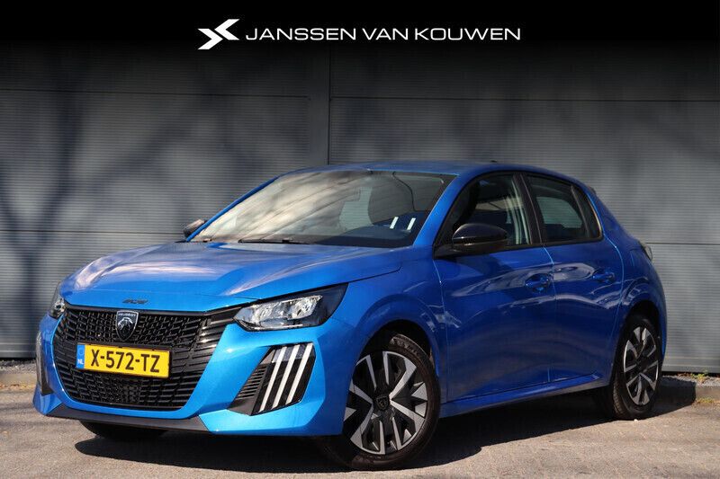 Blauw Gebruikt 2024 Peugeot 208 Active Hatchback | € 21.495 (Eerlijke prijs) - Afbeelding 1/4