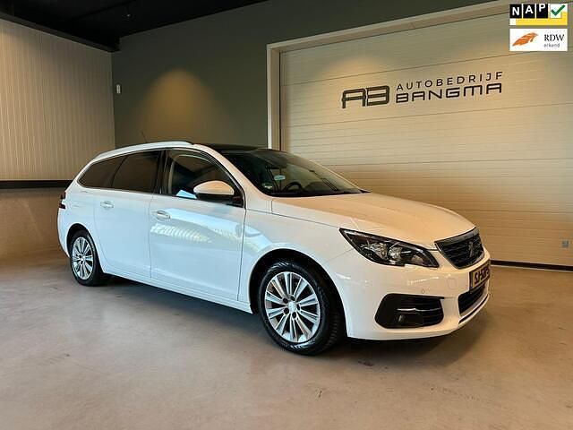Occasion Peugeot 308 SW Premium 131 PK (96 kW) 2018 Wit Stationwagen