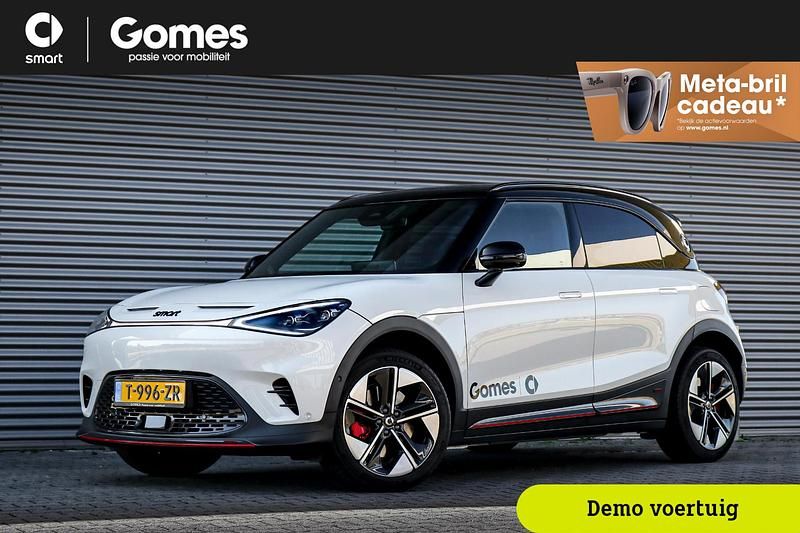 Wit Gebruikt 2023 Smart #1 Brabus SUV | € 34.950 (Eerlijke prijs) - Afbeelding 1/4