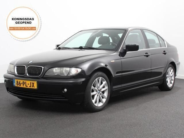 Zwart, metallic lak Gebruikt 2004 BMW 316 Sedan | € 2.850 (Goede deal) - Afbeelding 1/4