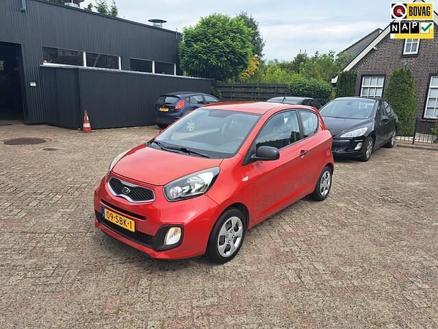 Rood Gebruikt 2011 Kia Picanto Hatchback | € 4.950 (Eerlijke prijs) - Afbeelding 1/4