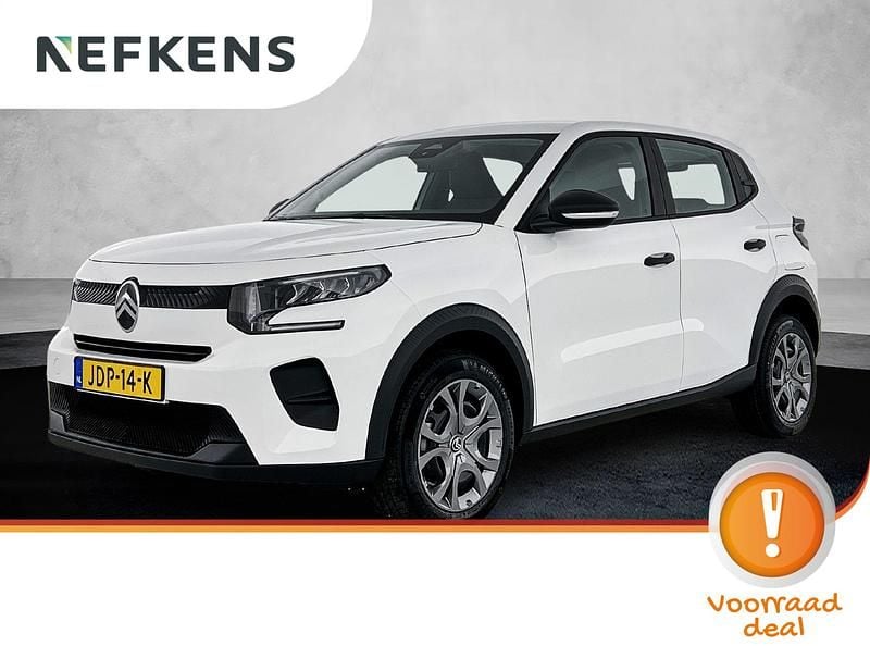 Wit Nieuw 2025 Citroën C3 Hatchback | € 22.194 (Super prijs) - Afbeelding 1/4