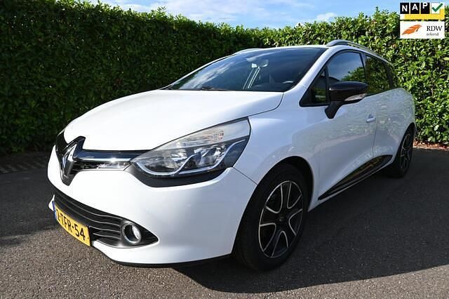 Wit Gebruikt 2014 Renault Clio GrandTour Dynamique Stationwagen | € 6.750 (Eerlijke prijs) - Afbeelding 1/4