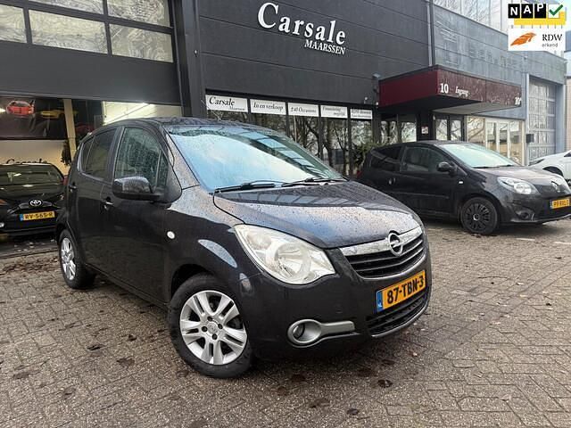 Zwart (metallic) Gebruikt 2012 Opel Agila Edition Hatchback | € 3.150 (Eerlijke prijs) - Afbeelding 1/4