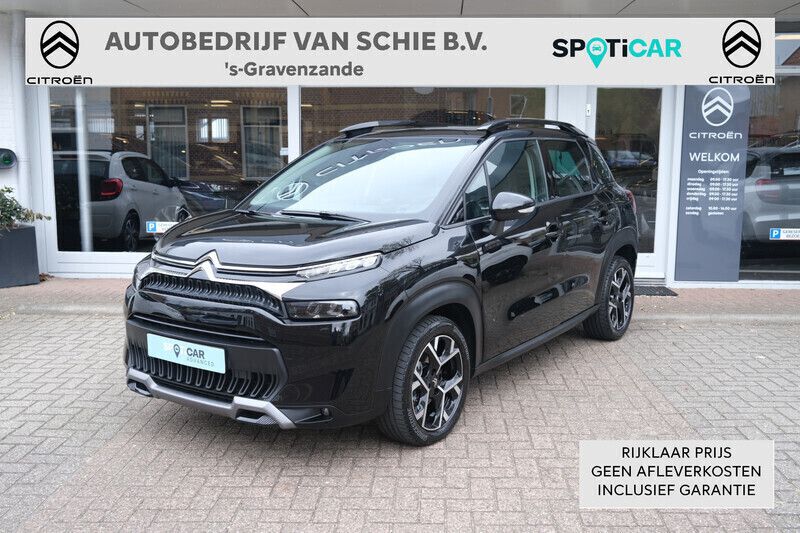 Zwart, metallic lak Gebruikt 2024 Citroën C3 Aircross PureTech SUV | € 24.950 (Duur) - Afbeelding 1/4