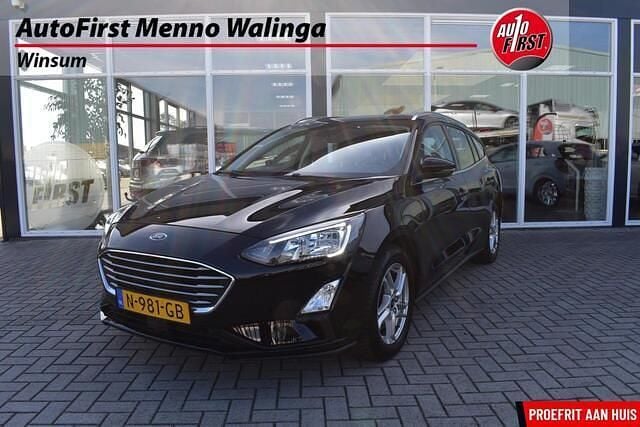 Zwart Gebruikt 2021 Ford Focus Business Edition Stationwagen | € 12.994 (Goede deal) - Afbeelding 1/4