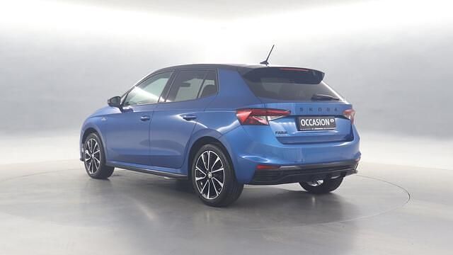 Occasion Skoda Fabia Monte Carlo 95 PK (69 kW) 2024 Blauw Hatchback