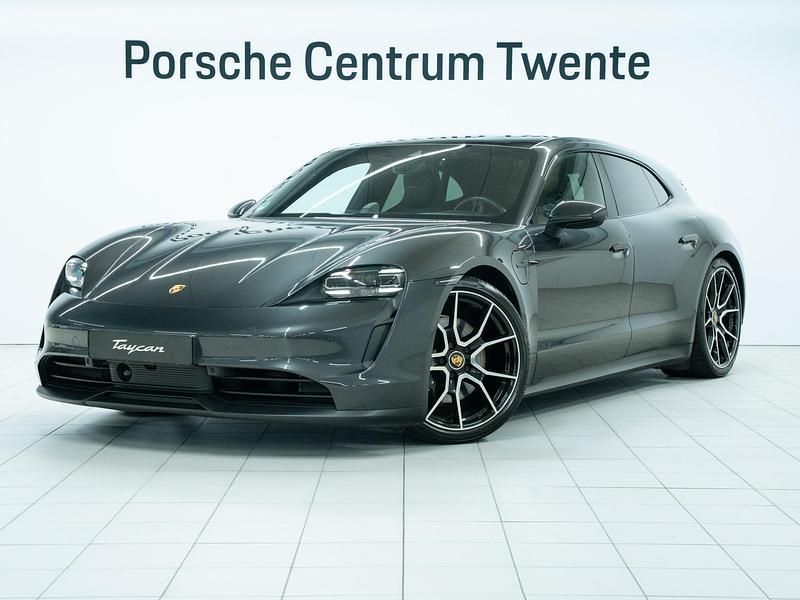 Grijs Gebruikt 2022 Porsche Taycan Sport Turismo Sedan | € 74.900 (Iets duurder) - Afbeelding 1/4