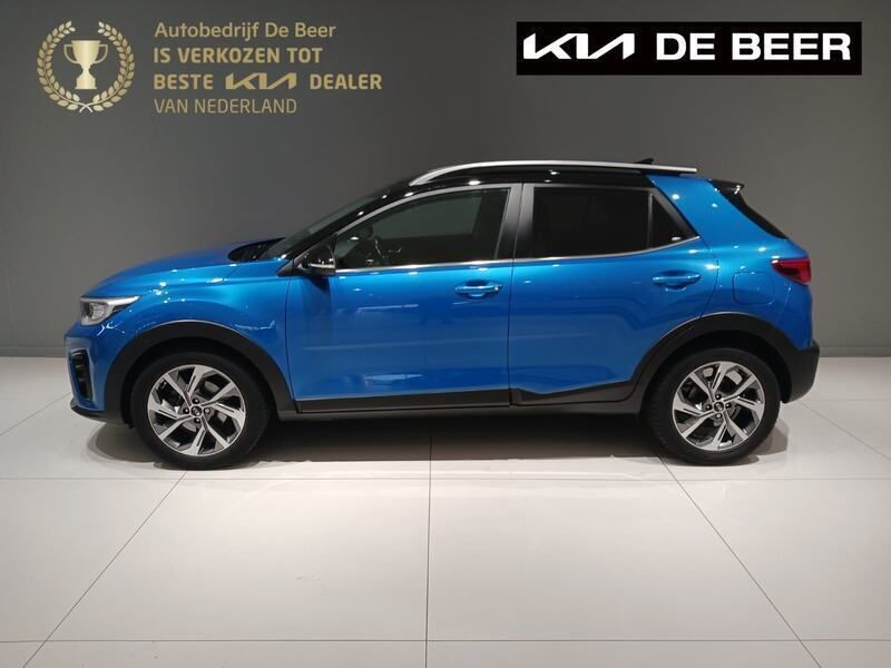 Blauw Gebruikt 2021 Kia Stonic GT-Line SUV | € 19.995 (Duur) - Afbeelding 1/4