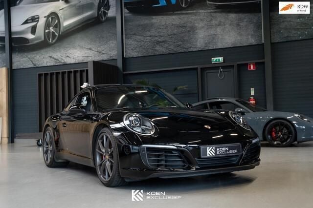 Zwart Gebruikt 2017 Porsche 911 Carrera S Coupé | € 101.950 (Eerlijke prijs) - Afbeelding 1/4