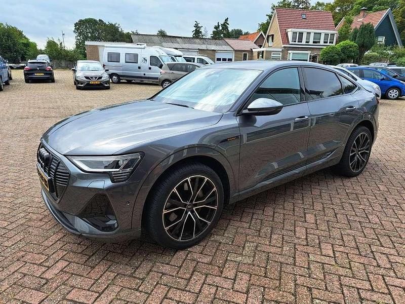 Grijs Gebruikt 2022 Audi e-tron Sportback SUV | € 45.900 (Super prijs) - Afbeelding 1/4