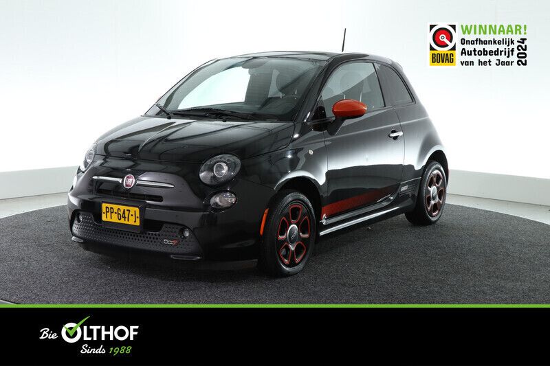 Zwart, metallic lak Gebruikt 2015 Fiat 500e Hatchback | € 9.850 (Goede deal) - Afbeelding 1/4