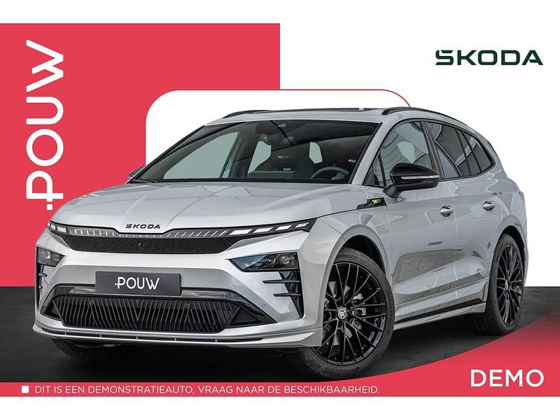 Grijs Gebruikt 2025 Skoda Enyaq iV RS SUV | € 54.900 - Afbeelding 1/4